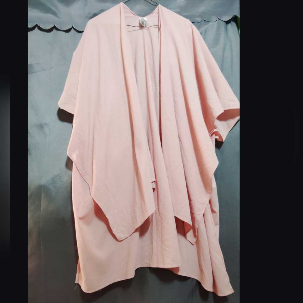 ONE/SIZE Soft Pink Draped Tunic